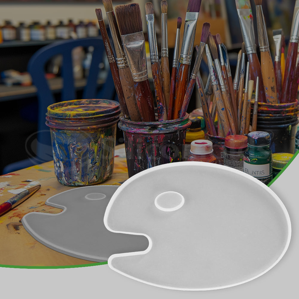 SILICOMOLDS 7" COLOR PALETTE SILICONE MOLD URP132RM